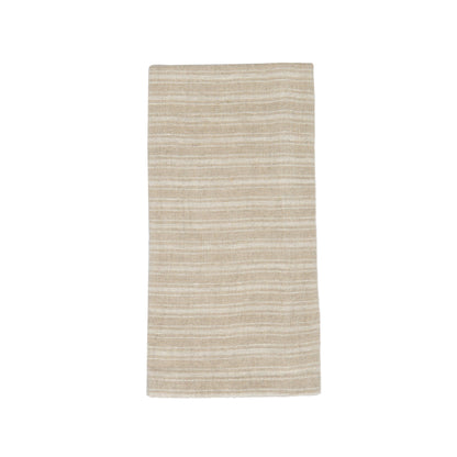 Boat Stripe Linen Tea Towel Set — Natural & White