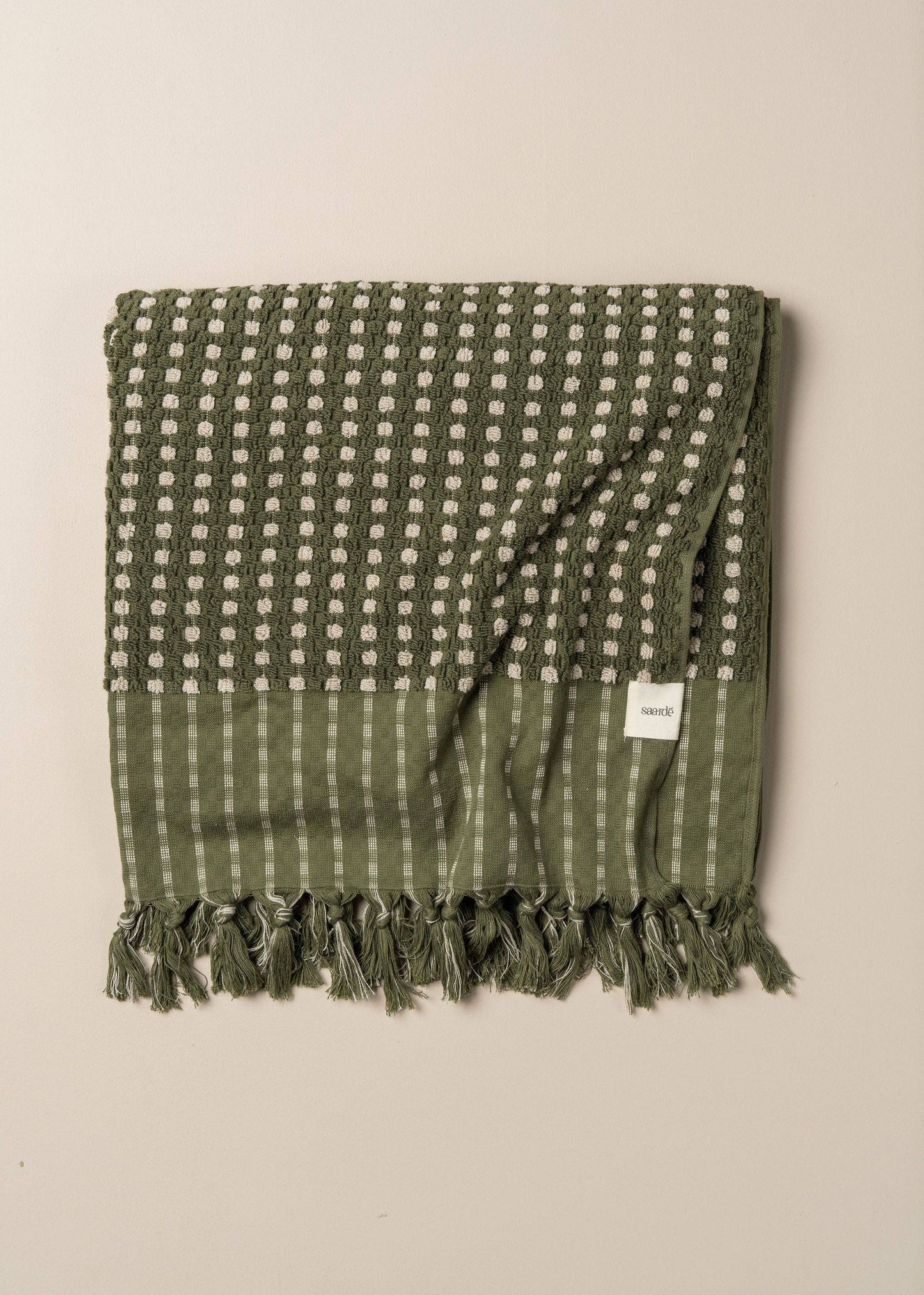 Chickpea Hand-Loomed Towel — Olive & Stone
