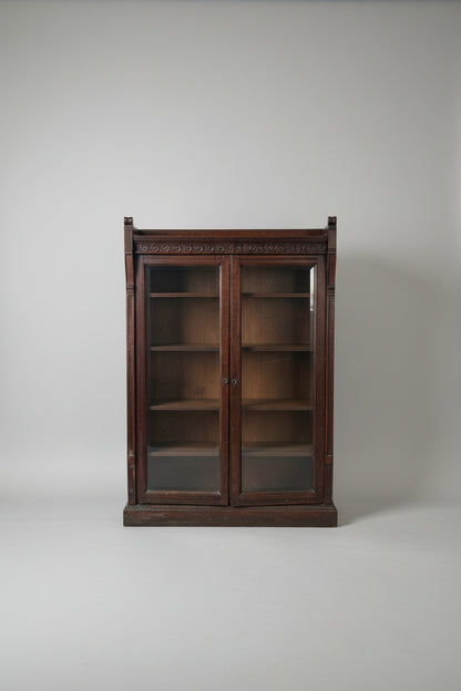 Early 20th Century Oak Vitrine II