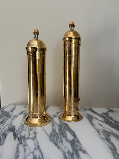 The original 'Brass Mill' - 8" salt grinder