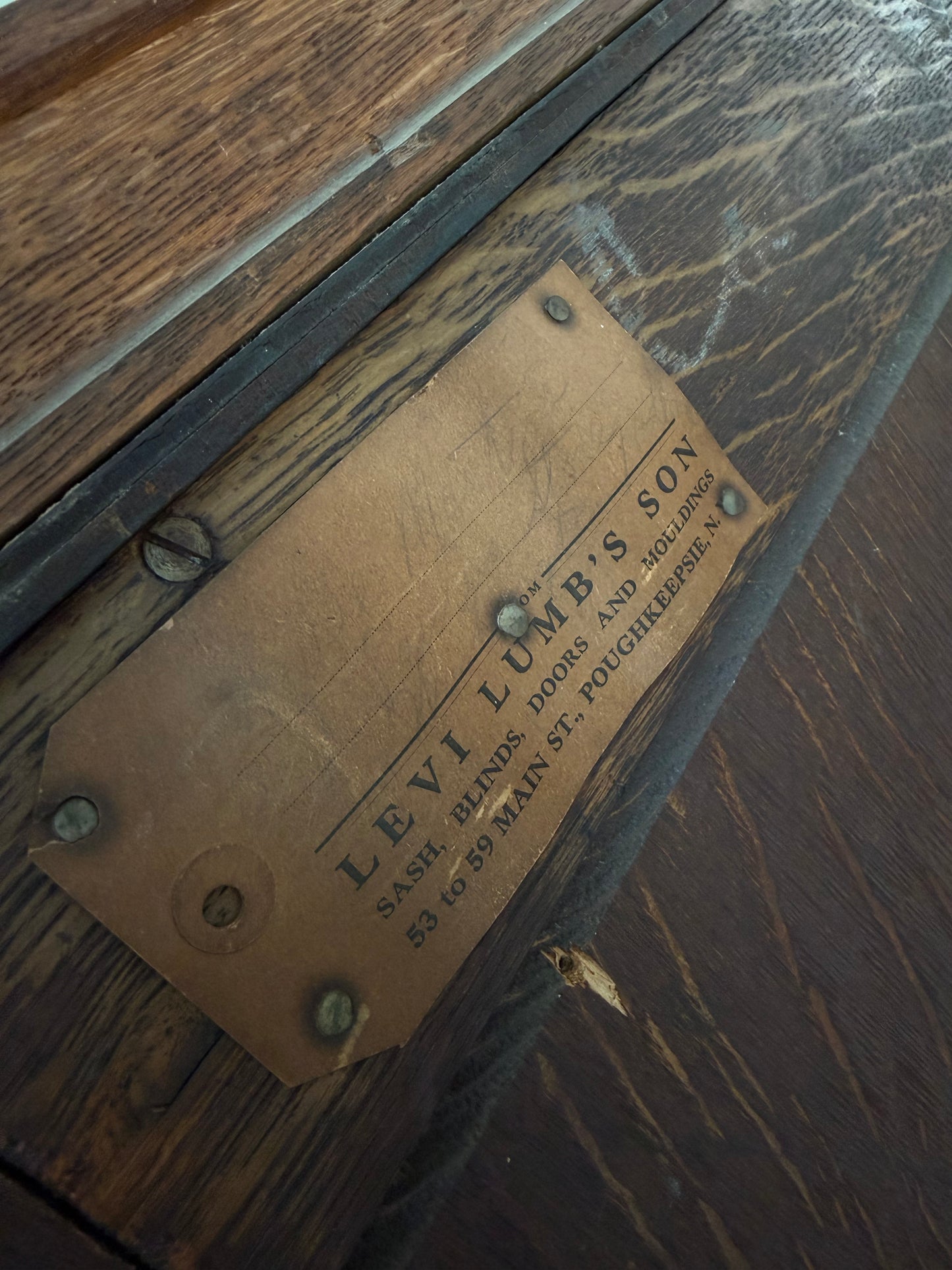 Early 20th Century Oak Vitrine II