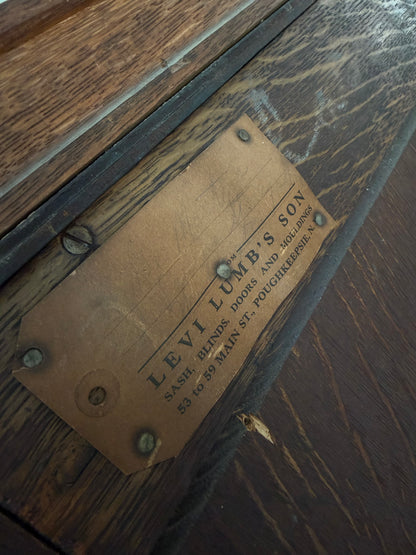 Early 20th Century Oak Vitrine II