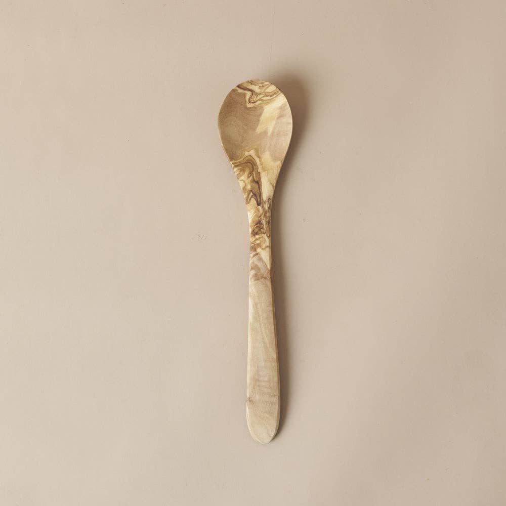 Olive Wood Cooking Spoon — Large