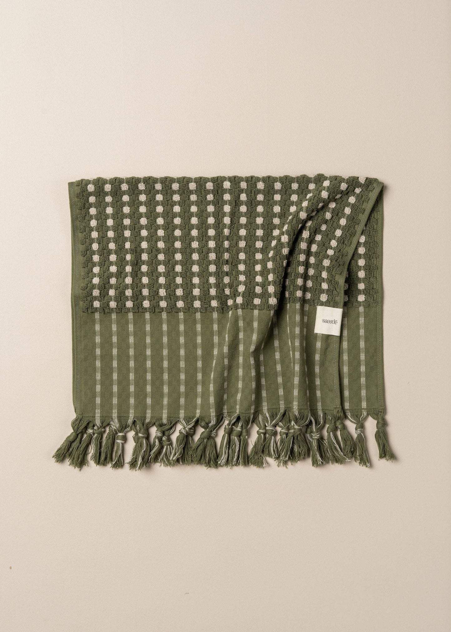 Chickpea Hand-Loomed Towel — Olive & Stone