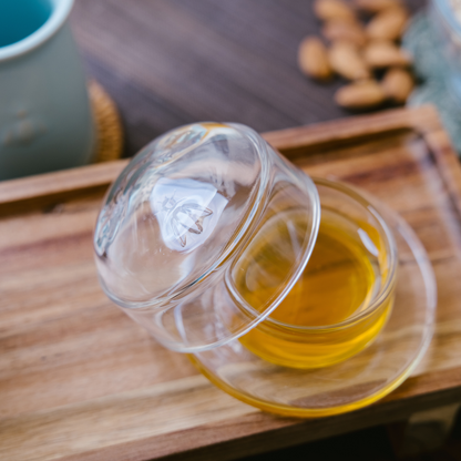 Bee Glass Butter Dish